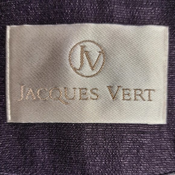 JACQUES VERT womens CROP blazer Sz 12 JACKET FORMAL FRENCH CHIC CLASSY / SS 2014 - Picture 6 of 9